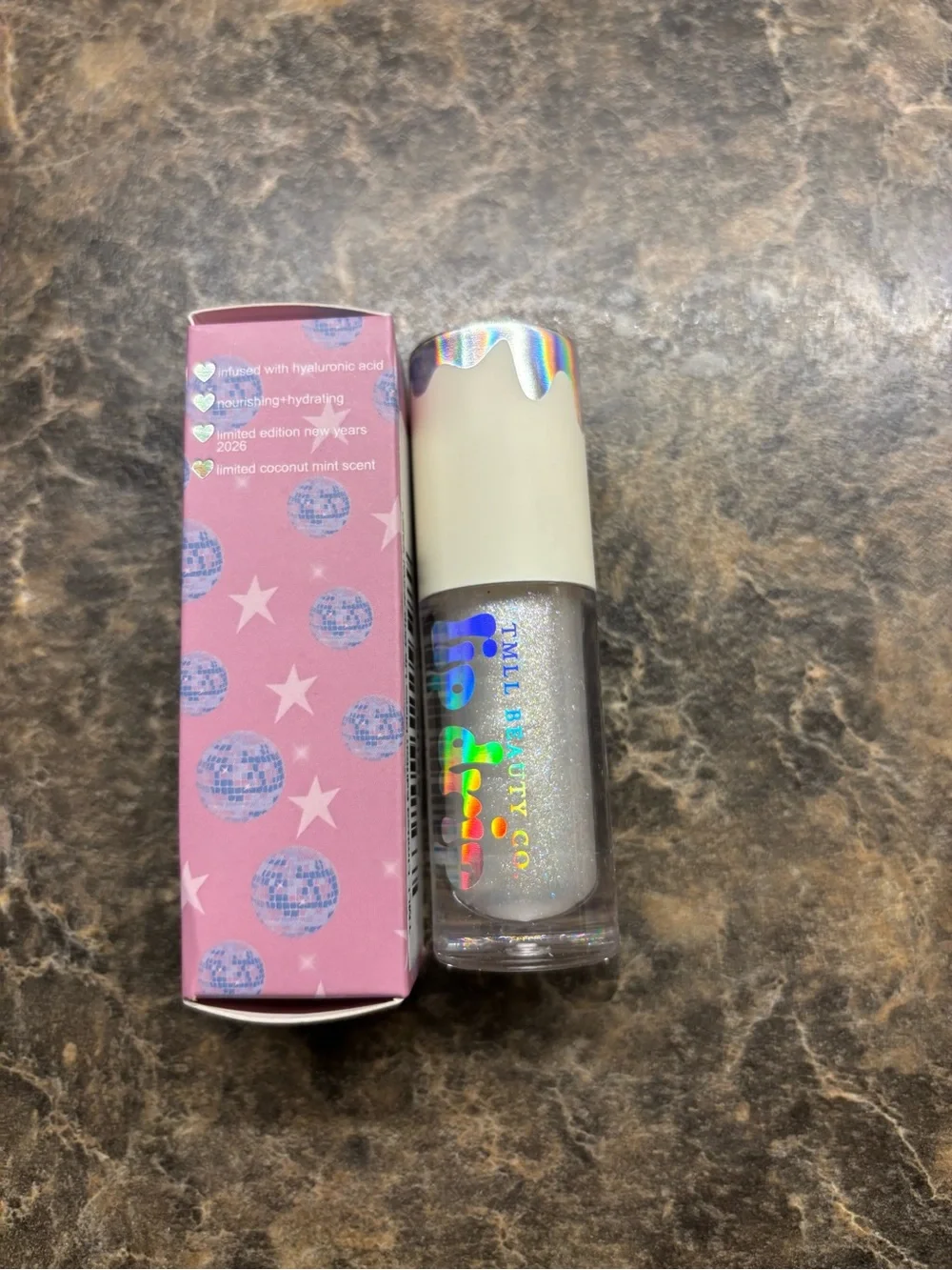 TMLL Lip Drip Shimmer Lip Gloss - Disco Drip